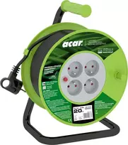 Acar PZ-4Z/OTM H05VV-F 3G1.0 20M ištraukiamas ilgintuvas