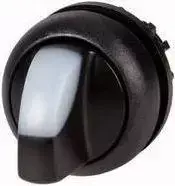 Eaton 3 padėčių jungiklio pavara balta su apšvietimu M22S-WRLK3-W (216844)