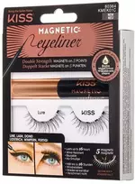 KISS MAGNETIC magnetinės dirbtinės blakstienos ir magnetinė akių kontūro plunksnelė