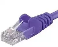 PremiumCord Patch kabelis UTP RJ45-RJ45 CAT6 1,5 m purpurinis