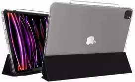 Gear4 planšetinio kompiuterio dėklas GEAR4 Crystal Palace Folio dėklas Apple iPad Pro 12.9 2018/2020/2021/2022 (3, 4, 5 ir 6 kartos) (aiškus)