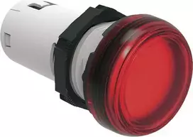 Lovato Electric vientisa LED signalinė lempa raudona 12V AC / DC (LPMLA4)
