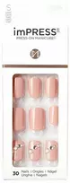 KISS Lipnūs nagai imPRESS Nails Crystal Blossom 30 vnt.
