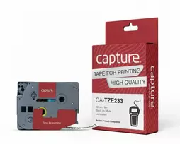 Capture 12 mm x 8 m mėlyna juosta ant balto fono