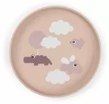 Done by Deer neslystanti lėkštė Foodie Happy clouds Powder