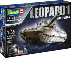 Revell - Leopard 1A1A1/A1A4 dovanų komplektas, 1/35, 05656