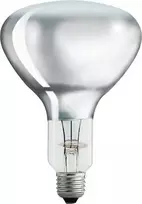 Philips infraraudonųjų spindulių lempa BR125 IR 375W E27 230-250V CL