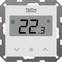Tech Belaidis kambario termostatas su drėgmės jutikliu EU-F-8z, baltas