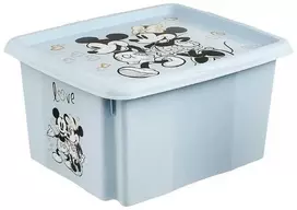 *****KEEEPER dėžė besisukanti 24L Mickey mėlynas 81527