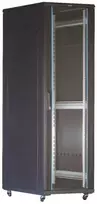 Toten System G 19' spintelė 37U 600x1000 stiklinės durys metalinės 800kg