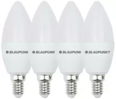 Blaupunkt LED Lamp E14, 4pcs | 6.8 W | Natural Baltas