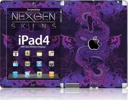 Other Brand Kitų prekės ženklų „Nexgen“ apvalkalai su 3D efektu, skirti „Apple iPad 2/3/4 Serpentine 3D“