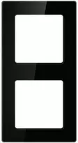 Dvigubo rėmo lizdas Avatto N-TS10-Frame-B2 (juodas)