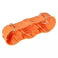 Orno Puszka Dėžutė p/t 60 mm triguba plokštelė gipso kartonui, 80 vnt.