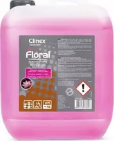 Clinex Grindų valiklis be dryžių, blizgus CLINEX Floral - Blush 10L Grindų valiklis be dryžių, blizgantis CLINEX Floral - skaistalai 10L