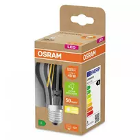 Osram 2,2W LED lemputė, E27, skaidri, 3000K
