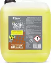 Grindų valymo skystis be dryžių, blizgesio, kvapo CLINEX Floral - Citro 10L