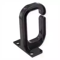 Value kabelio antgalis VALUE, 4080 mm, plastikinis, juodas