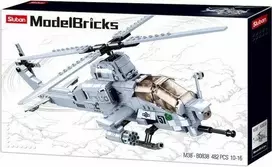 Sluban AH-1Z atakos sraigtasparnio konstruktorius, 482 det., 42,3 cm, 6+