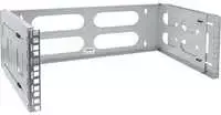 „InLine®“ 19 colių sulankstoma lentyna, 4U, 24–40 cm gylio, pilka