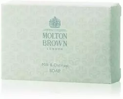 Molton Brown pieno ir avižų muilo plytelė, 75 g