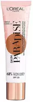 L'Oreal Paris Skin Paradise Aloe Vera Hydrating Vanduo Kreminis For Face SPF 20 02 Deep, 30 ml