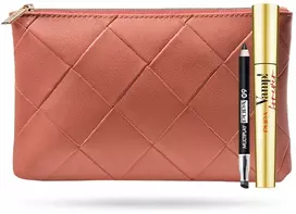 Set Pupa: Multiplay Double-Ended Eyeshadow & Kajal Akių apvadas 2-In-1 09 Deep Juodas 1.2 g + Vamp! Blakstienų tušas Forever Paraben-Free Atsparus vandeniui Blakstienų tušas 111 Juodas, 9 ml