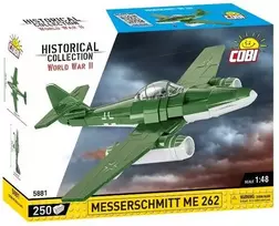 COBI 5881 istorinė kolekcija Antrojo pasaulinio karo Messerschmitt Me 262 naikintuvas