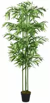 Dirbtinis bambukas, žalios spalvos, 180cm, 864 lapai