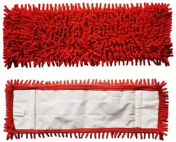 Chenille mikrofibrinė grindų šluostė, raudona (40cm/50cm) - 50cm