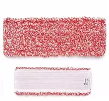 Mopatex Priklijuojama grindų šluostė Cisne VELCRO Color (40cm/60cm), raudona - 40cm