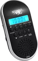 Ecost prekė po grąžinimo Saugumas ir dviračių radijas BR 28, juodas / sidabras, 14001101 (Atnaujinta)