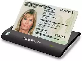 Ecost prekė po grąžinimo Reiner SCT Cyberjack RFID pagrindas NPA intelektualiųjų kortelių skaitytuva (Atnaujinta)