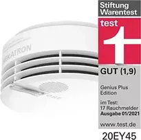 Ecost prekė po grąžinimo Hekatron Genius Plus dūmų detektorius su 10 metų akumuliatoriumi bandymo n (Atnaujinta)