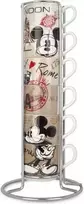 Ecost prekė po grąžinimo Originali Disney Mickey and Minnie Mouse Cafe Espresse Cup su me (Atnaujinta)