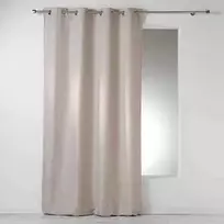 Ecost prekė po grąžinimo Homea užuolaidos su kilpomis, poliesteris, linas, 260 x 140 cm (Atnaujinta)