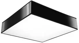 Lubinis šviestuvas Sollux Lighting Sollux Sieninis šviestuvas HORUS juodas