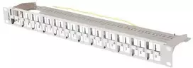 Lanberg Patch Panel Blank 48 Port 1U 19" FTP Keystone Modules Ball