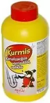 Hi Labs Higeja Kanalizacijos vamzdžių valiklis KURMIS, granulėmis, 500g