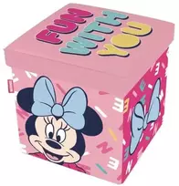 MCU Minnie Mouse žaislų konteineris / pufas