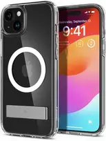 Spigen Ultra Hybrid S (MagFit) dėklas skirtas Apple iPhone 15 Plus, spalva - Crystal Clear