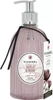 Vivian Gray Newcos VIVANEL skystas kremas-muilas Lotus & Rose, 350 ml