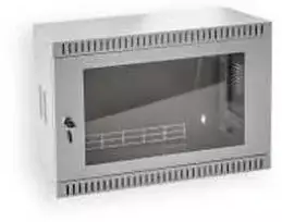 Pakabinama komutacinė spinta 19' 3U 540x400 stiklinės durys