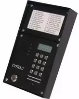 Telefonspynės komplektas CYFRAL ZC-2000D (juodos spalvos)