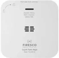 Anglies monoksido (smalkių) detektorius FIRESCO FCO-850 SA