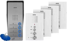 Domofonas Eura ADP-64A3 - baltas