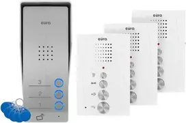 Domofonas Eura ADP-63A3 - baltas
