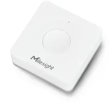 IP30 LoRaWAN išmanusis jutiklinis sieninis jungiklis - baltas - Scenos versija - Milesight WS101-868M