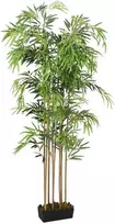 Dirbtinis bambukas, žalios spalvos, 80cm, 500 lapai