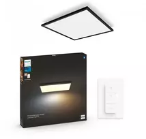 Lampa sufitowa Signify Philips Hue Baltas Amb. Aurelle Panelleuchte 60x60 Schw inkl DS